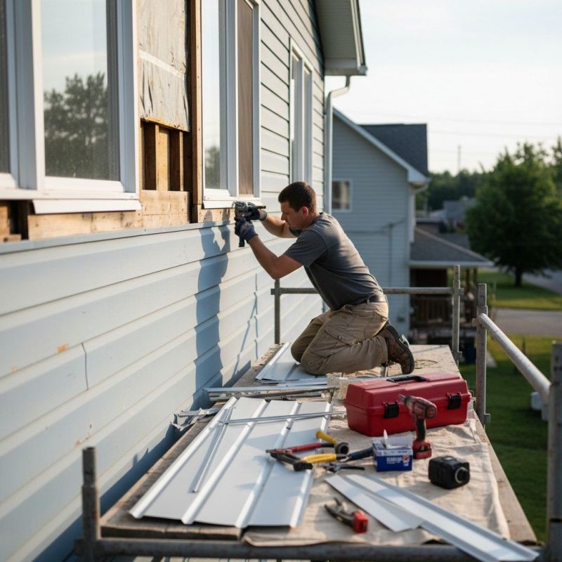 Aluminium Siding Installation in Lula, GA