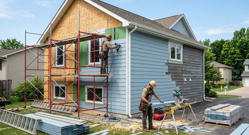 Cement Siding Replacement in Cornelia, GA