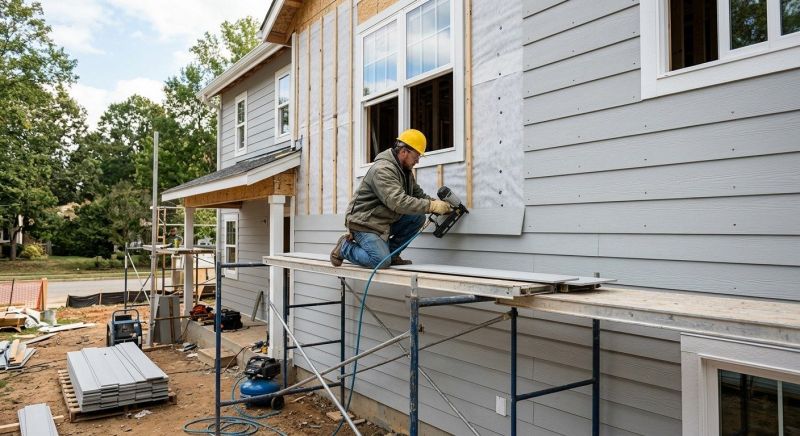 Cement Siding Replacement in Hall County, GA