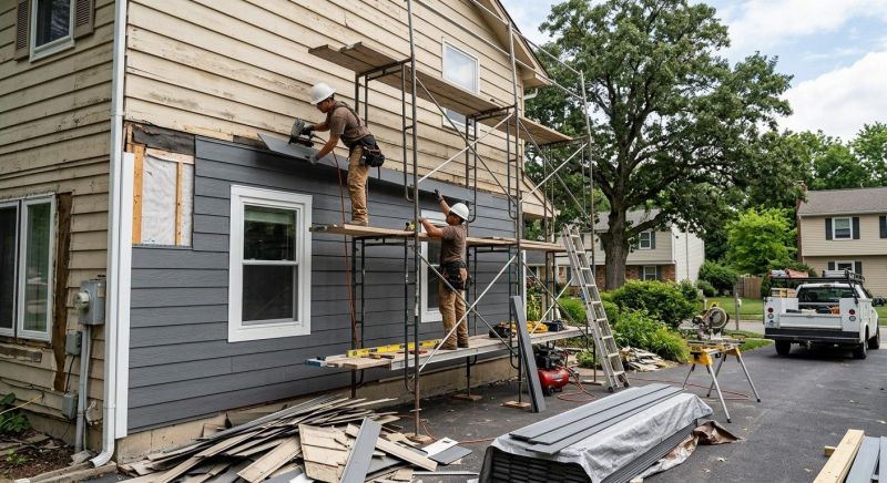 Cement Siding Replacement in Lula, GA