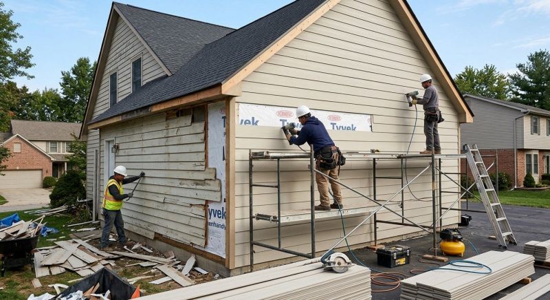 Cement Siding Replacement in White County, GA