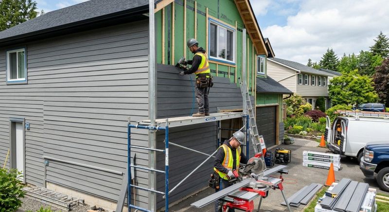 Composite Siding Installation in White County, GA