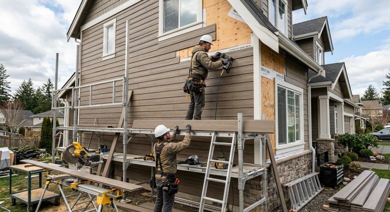 Engineered Siding Installation in Cornelia, GA