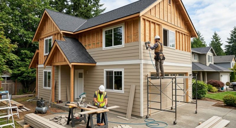 Facade Cladding Installation in Cleveland, GA