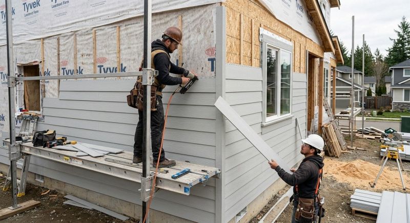 Fiber Siding Installation in Blairsville, GA