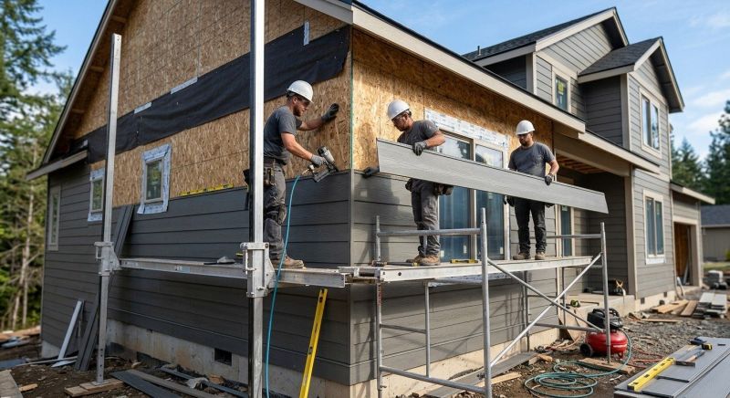 Fiber Siding Installation in Tiger, GA