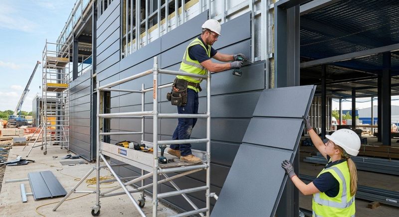 Metal Paneling Installation in Cleveland, GA