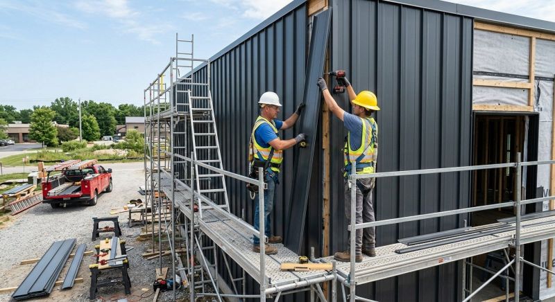 Metal Siding Installation in Clarkesville, GA