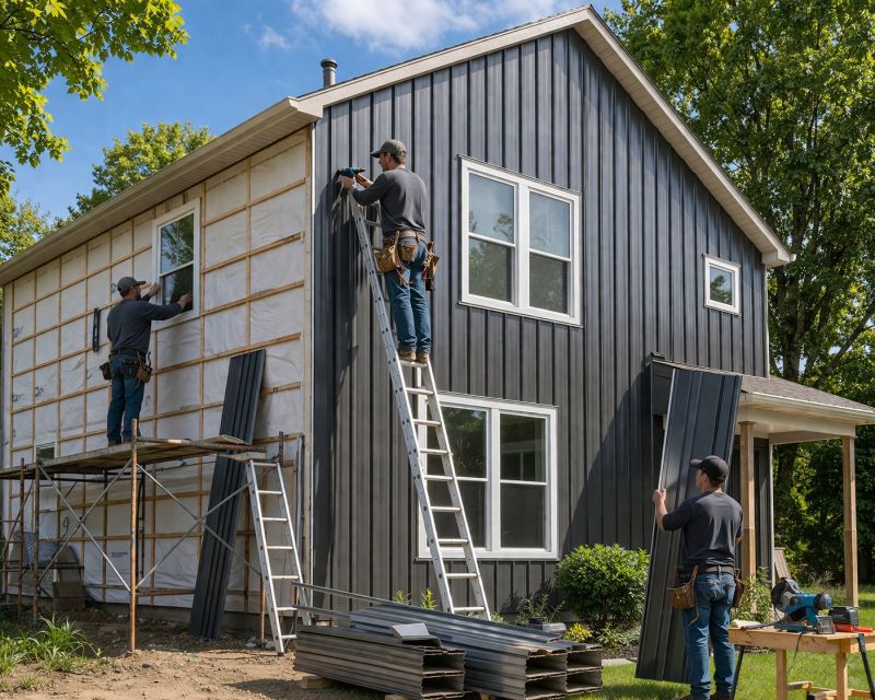 Metal Siding Installation in Habersham County, GA