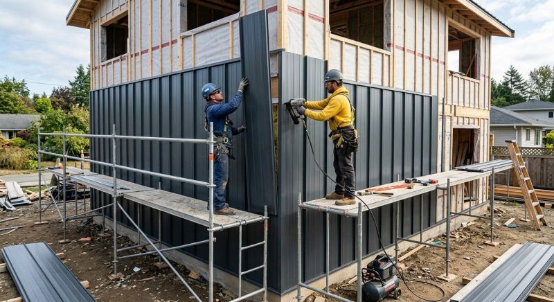 Metal Siding Installation in Hall County, GA