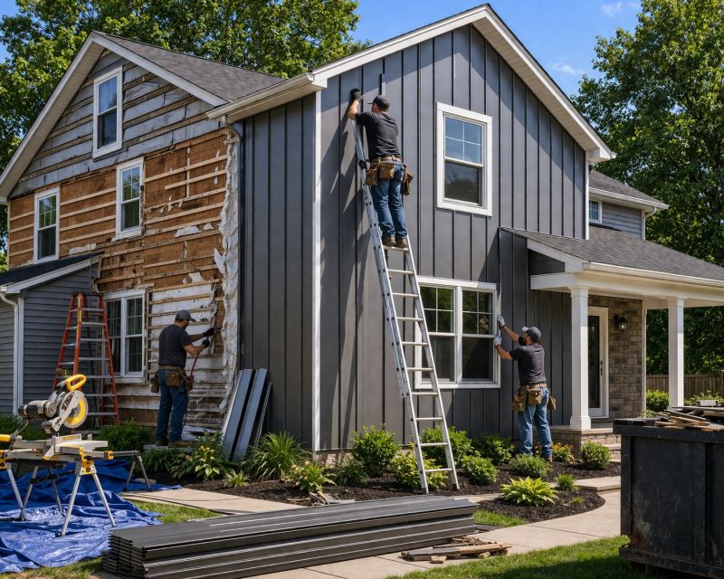 Residential Siding Replacement in Cleveland, GA