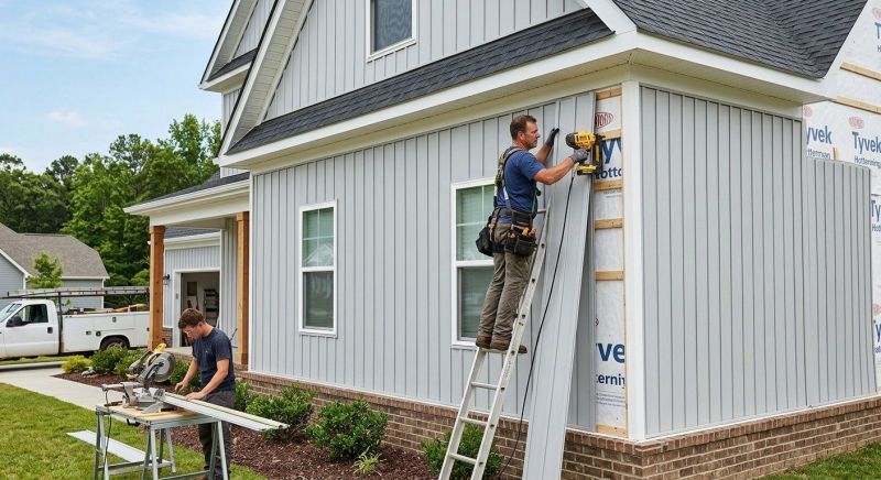 Vertical Siding Replacement in Cleveland, GA