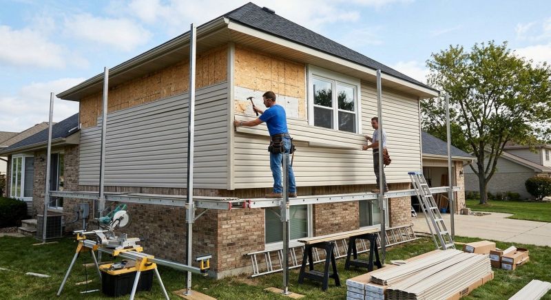 Vinyl Siding Installation in Blairsville, GA